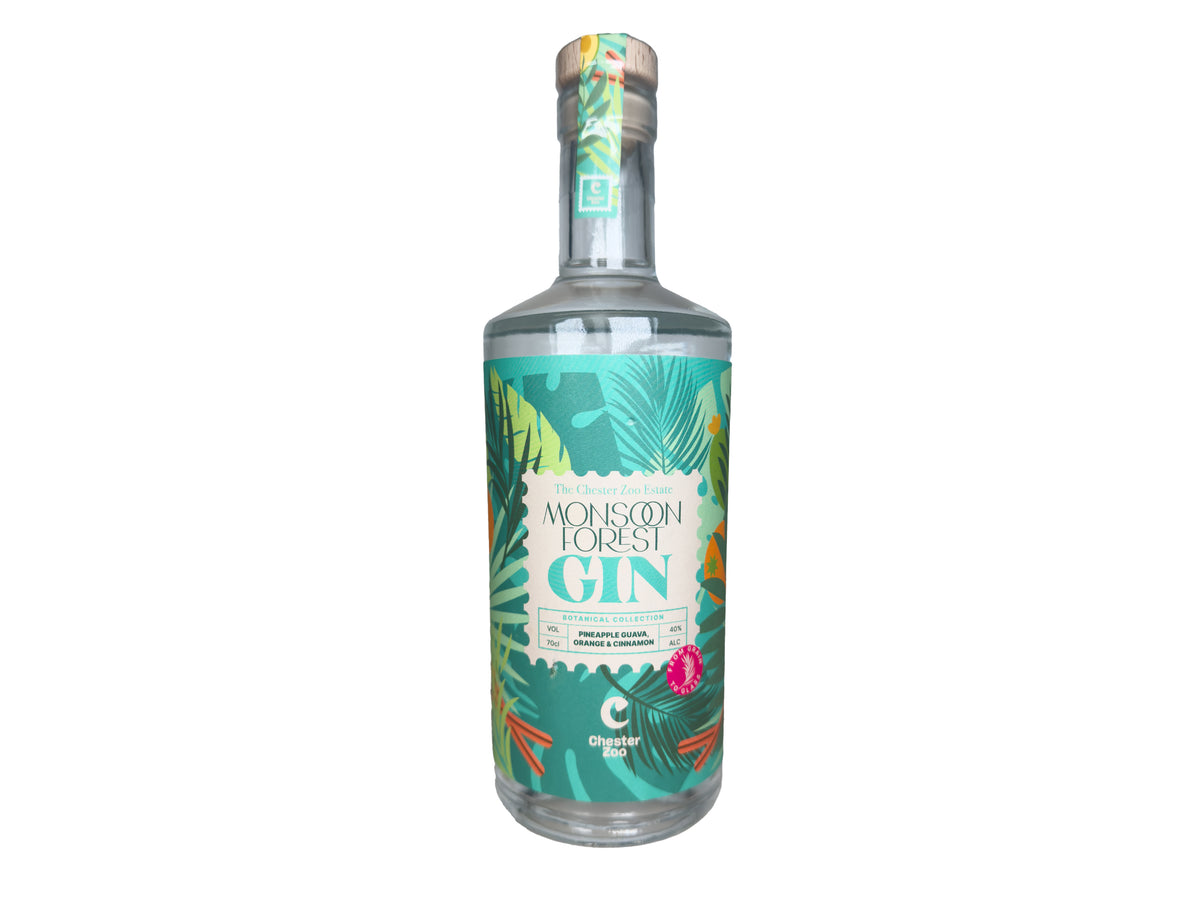 Chester Zoo Monsoon Forest Gin 70cl – Chester Zoo Enterprises Ltd