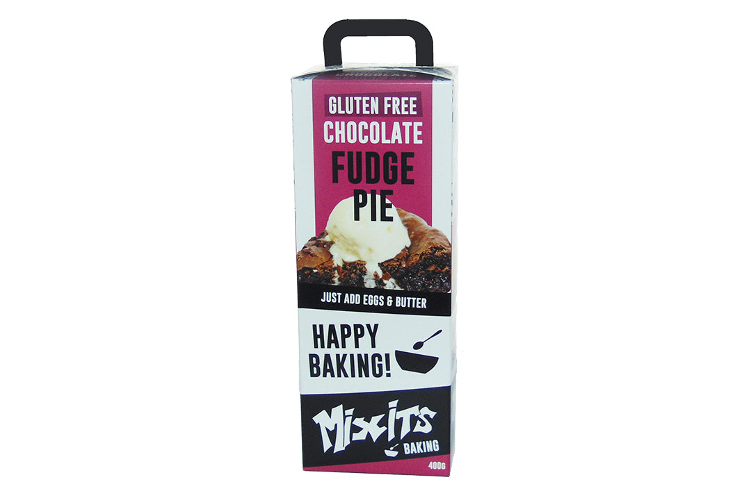 MIXITS Gluten Free Chocolate Fudge Pie Kit Chester Zoo Enterprises Ltd