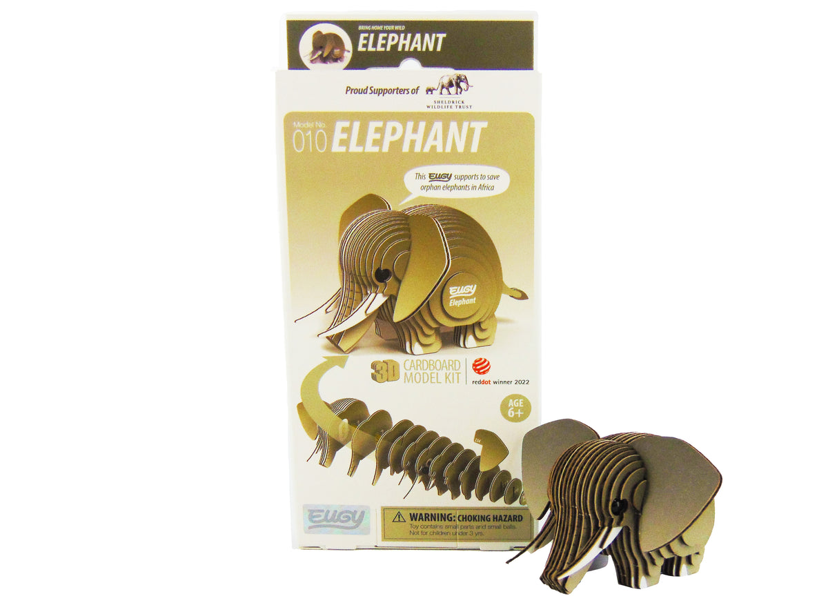 Elephant 3D Model Kit – Chester Zoo Enterprises Ltd